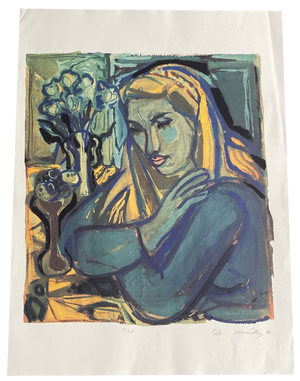 Cornelis Guillaume Van Beverloo (Alias Corneille), Early Work, 1988, Lithograph