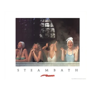 1988 Joanna Mccarthy 'Steambath' Contemporary Offset Lithograph