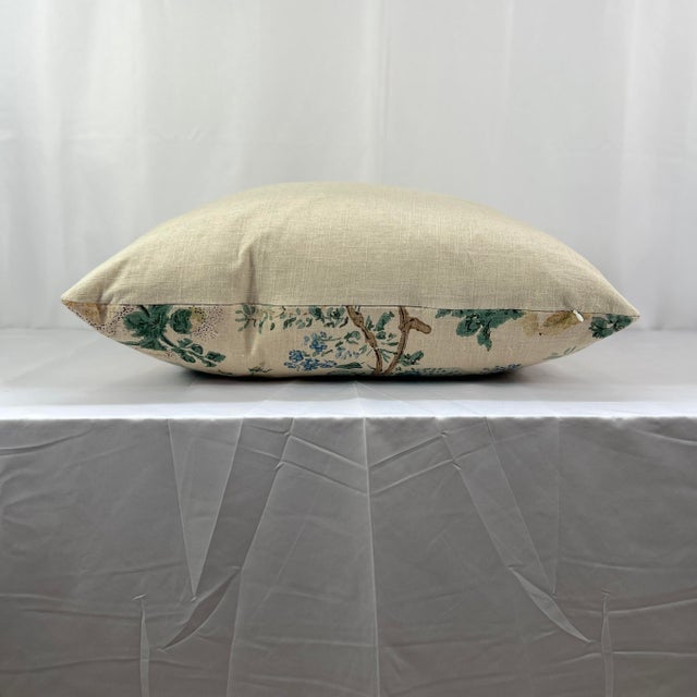 2020s Althea Citron Attributed to Lee Jofa 22” Feather/Down Pillow For Sale - Image 5 of 5