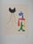 Joan Miro, Surreal Couple, Lithograph For Sale
