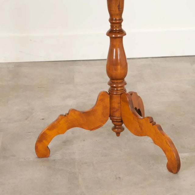 Amber Dutch 19th Century Satinwood Oval Tables- A Pair For Sale - Image 8 of 13