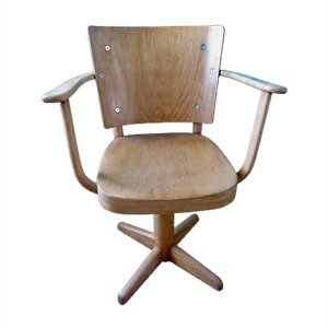 Danish Office Swivel Chair by Magnus Stephensen for Fritz Hansen, 1940s