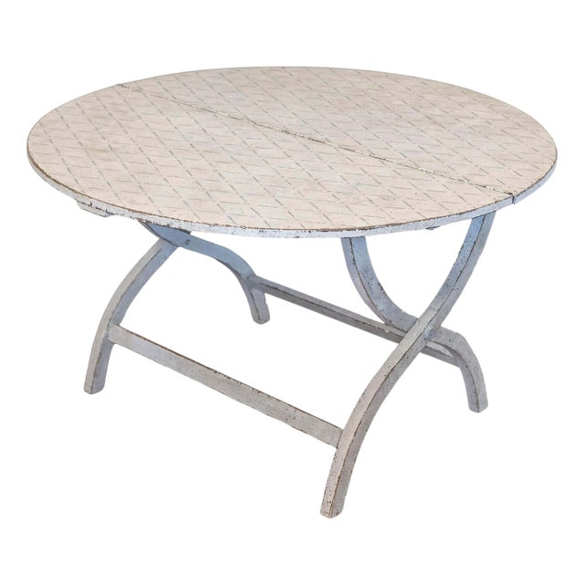 20th Century Swedish Folding Table Circa 1900 For Sale