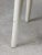 Vintage Italian Stool in Beige Fabric, 1980s For Sale - Image 9 of 11