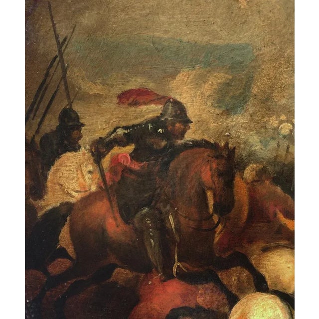 After Salvator Rosa, Cavalry Battle, 2006, Oil on Canvas, Framed For Sale - Image 3 of 8