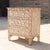 Arabesque Teak Wood Inlay Four-Drawer Chest by House of Jaipur For Sale - Image 6 of 7
