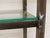 Metal Industrial Vintage Shelving With Glass For Sale - Image 7 of 9