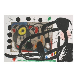 Joan Miro Derriere Le Miroir, No. 151-152, 1965 For Sale