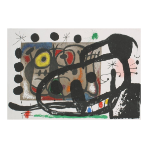 Joan Miro Derriere Le Miroir, No. 151-152, 1965