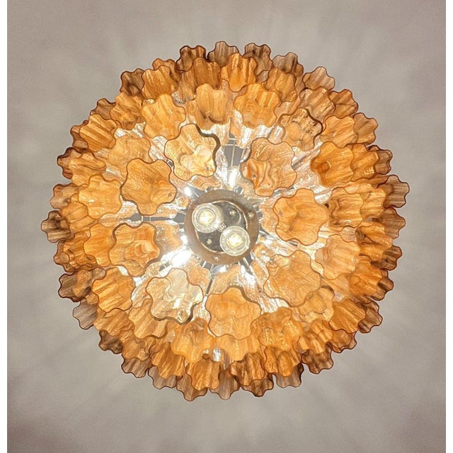 Italian Chandelier in Murano Glass, 1990 For Sale - Image 12 of 15