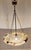 Art Deco Hanging Lamp with Heavily Grained Alabaster Bowl, 1930s For Sale - Image 3 of 7