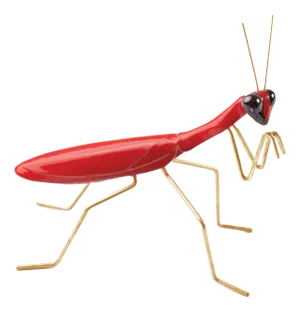 Praying Mantis Sculpture by Mambo Unlimited Ideas
