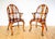 Gothic Strawberry Hill Windsor Steeple Back Armchairs by Theodore Alexander, 1990s, Set of 2 For Sale - Image 4 of 18