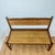 Provençal Bench with Backrest and Integrated Storage, 1960 For Sale - Image 3 of 10