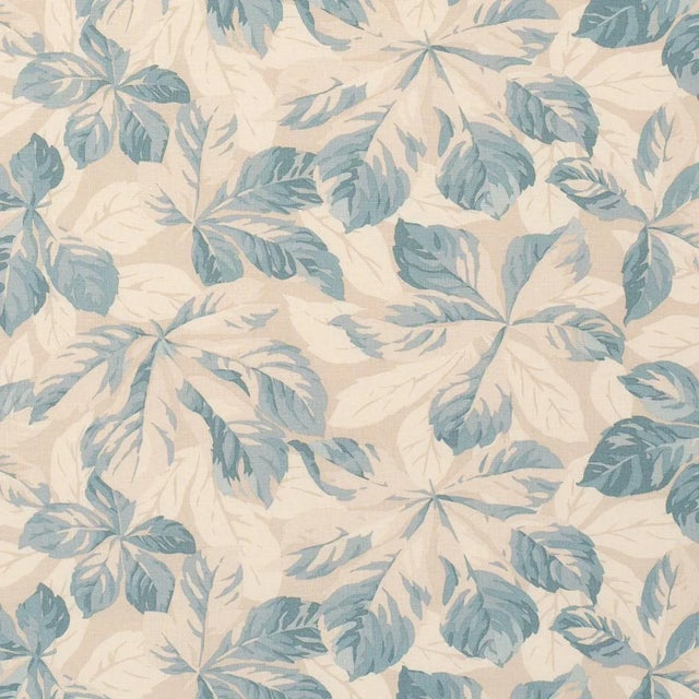 Schumacher Arboreal Fabric In Sky For Sale