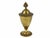 French Provincial Late 20th Century Small Ornate Bronze Urn With Leaf Finial For Sale - Image 3 of 6