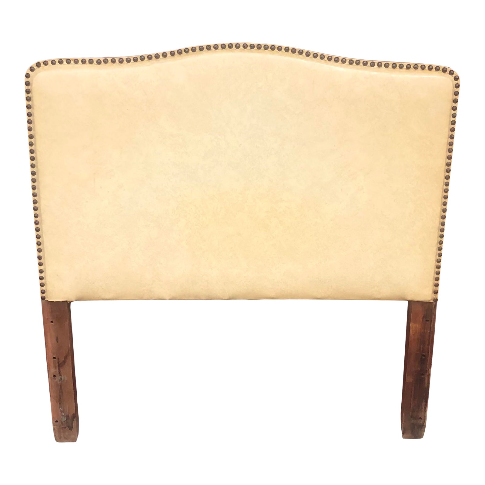 1960s MidCentury Vinyl Twin Headboard Chairish