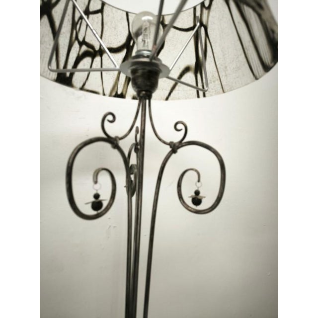 Floor Lamp with Murano Glass, 1980s For Sale - Image 12 of 15