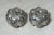 Antique Handmade Sterling Silver Repousse Pumpkin Fruit Salt and Pepper Shakers For Sale - Image 10 of 11