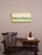 Mid-Century Modern 1960 Mid-Century Modern 'The Distant Green' Vintage Original Swedish Abstract Landscape Oil Painting, Framed For Sale - Image 3 of 13