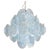 Italian Murano Glass Disc Chandeliers, 1990, Set of 2 For Sale - Image 8 of 15
