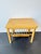 1980s Vintage Wooden Side Table with Magazine Rack, 1970s For Sale - Image 5 of 16