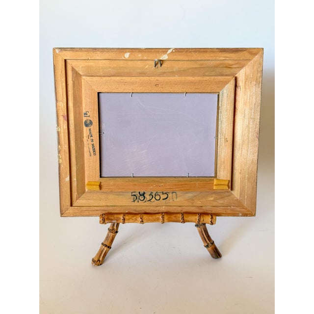 Ocean Tide at the Cliffs Oil Painting on Board by Southern California Artist Burl E. Chalmers For Sale - Image 11 of 11