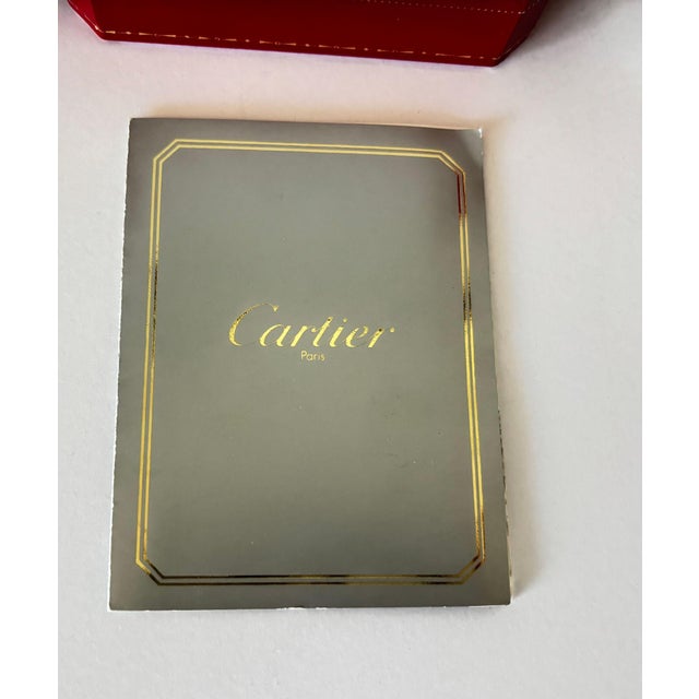 Cartier “Trinity” Travel Alarm Clock Black Enamel & Tri-Color Gold France 1990 For Sale - Image 18 of 18