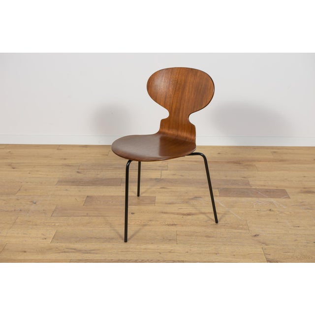 Ant Chairs Model 3101 in Teak by Arne Jacobsen for Fritz Hansen, Denmark, 1970s, Set of 4 For Sale - Image 6 of 18