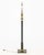 Neoclassical Style Ebonized and Gilt Floor Lamp For Sale In New York - Image 6 of 6