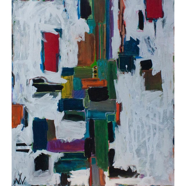 Contemporary Natalia Vypritskaia, Vertical, Acrylic For Sale - Image 3 of 11
