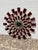 Wood Kenneth Wingard Mid 20th Century Inspired Sunburst Wall Clock For Sale - Image 7 of 12