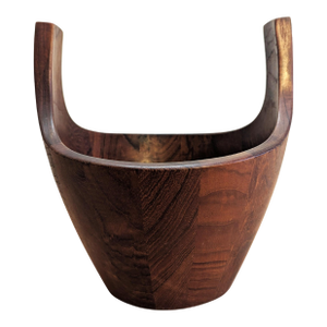 Staved Teak "Viking Bowl" by Jens Quistgaard for Dansk