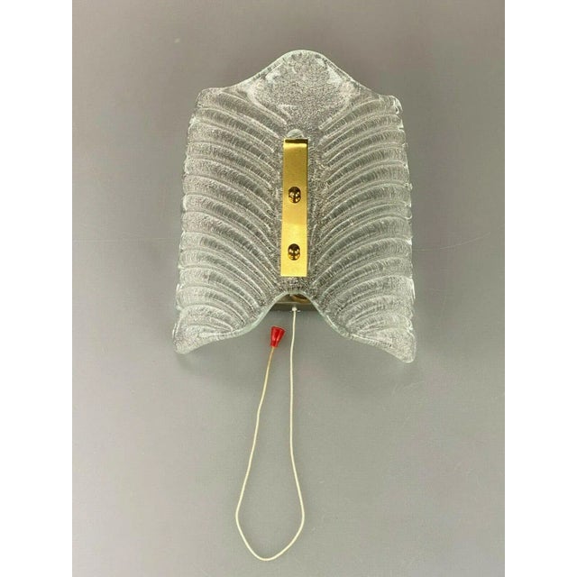 Space Age Design Glass Wall Lamp For Sale - Image 10 of 10