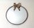 Hollywood Regency Italian Hollywood Regency Round Gilt Bow Wall Mirror, 1960 For Sale - Image 3 of 10