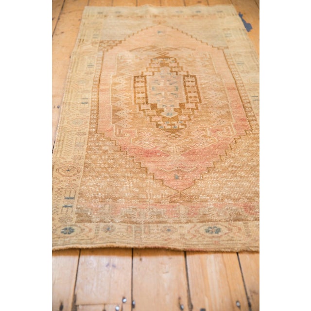 Textile Vintage Distressed Oushak Rug - 2'11" x 5'5" For Sale - Image 7 of 10
