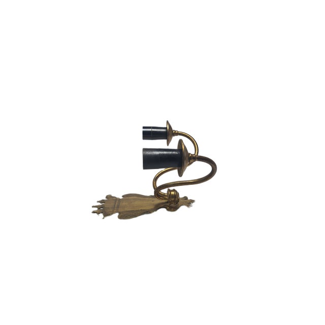1970s 2-Armed Wall Lamp, Poland, 1970s For Sale - Image 5 of 10