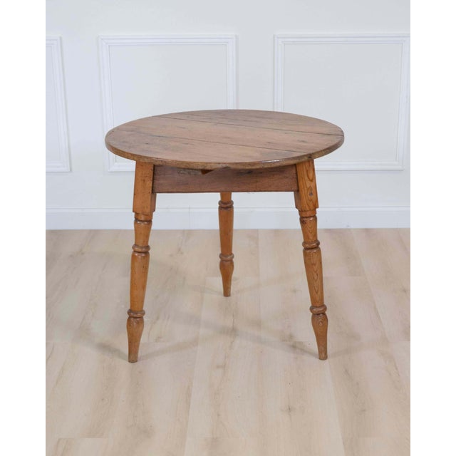 Wood 18th Century Pine Cricket Table For Sale - Image 7 of 8