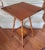 Brown Early American Bobbin Leg Parlor Accent Table For Sale - Image 8 of 8