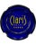 Vintage Cobalt Blue Glass Claris Hotel Barcelona, Spain Ashtray For Sale - Image 11 of 12