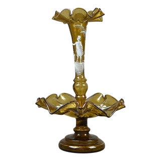 Antique English Victorian Glass, 1800s For Sale