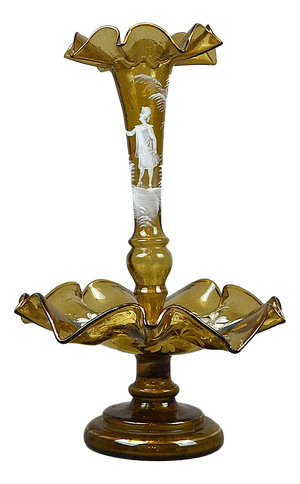 Antique English Victorian Glass, 1800s