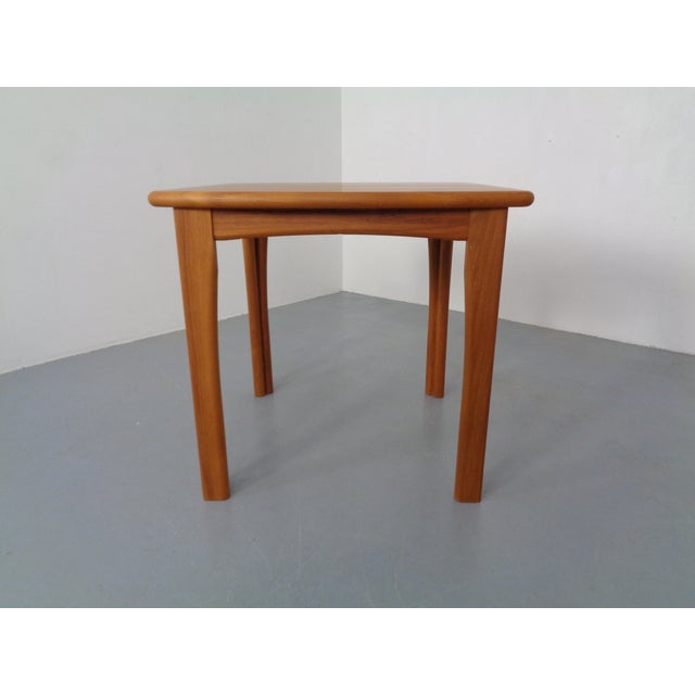 Brown Small Teak Dining Table from Dyrlund, 1970s For Sale - Image 8 of 15