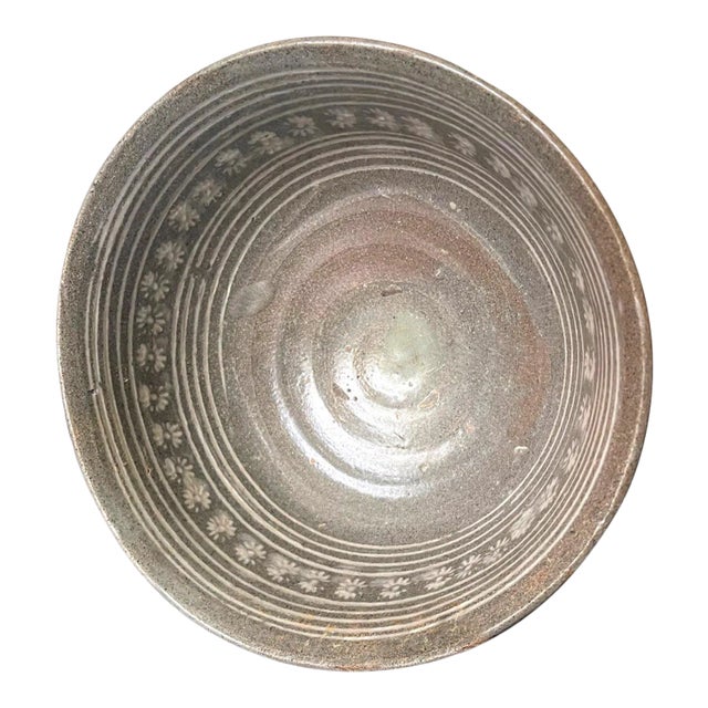 Ceramic Bowl Buncheong Ware Joseon Dynasty For Sale
