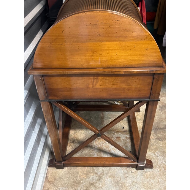 Art Deco Pierre Deux Roll Top Bar For Sale - Image 3 of 10
