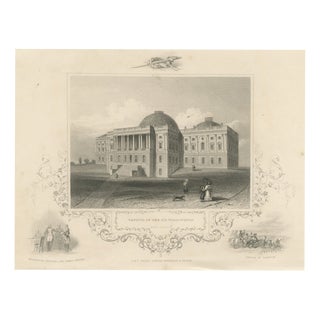 Capitol West Front, 1850, Paper For Sale