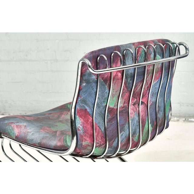 6 Steel Gastone Rinaldi Dining Chairs for Rima, Italy 1970 For Sale - Image 11 of 12