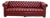 Red Chesterfield Leather Sofa For Sale