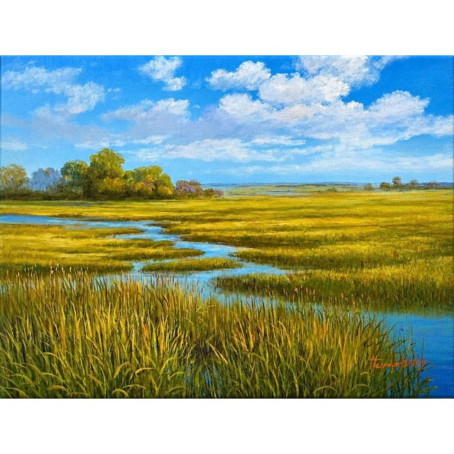 Original oil painting on canvas by artist Humprey. In new excellent condition. Dimensions: 16 x 12". Please note: If you...