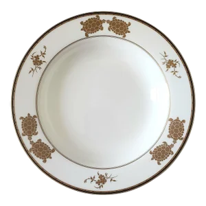 1990s Mikasa Turtle Pattern Bone China Plate
